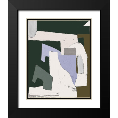 Custom The Olive Press Room Black Modern Wood Framed Art Print with Double Matting by Delamater, Rob