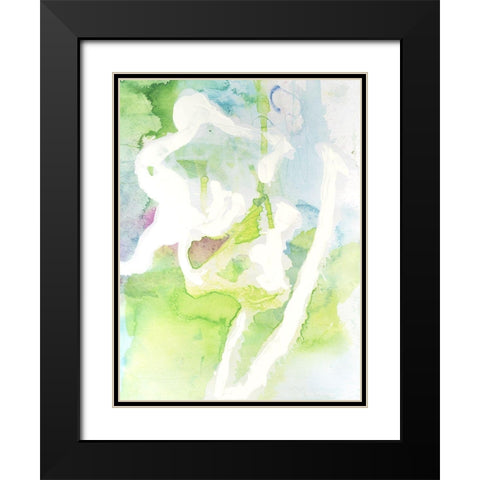 Rising Above II Black Modern Wood Framed Art Print with Double Matting by Combs, Joyce