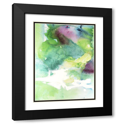 Rising Above IV Black Modern Wood Framed Art Print with Double Matting by Combs, Joyce