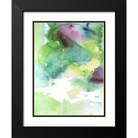 Rising Above IV Black Modern Wood Framed Art Print with Double Matting by Combs, Joyce