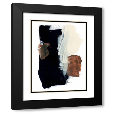 Goldenrod Patch I Black Modern Wood Framed Art Print with Double Matting by Parker, Jennifer Paxton