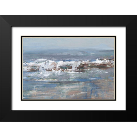 Overcast Tides I Black Modern Wood Framed Art Print with Double Matting by Harper, Ethan