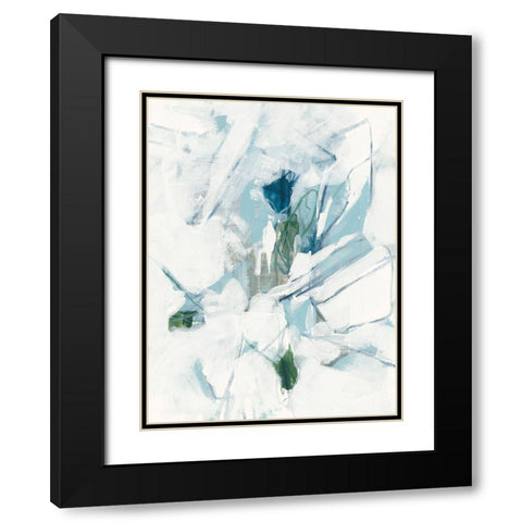 Ice Cavern IV Black Modern Wood Framed Art Print with Double Matting by Vess, June Erica