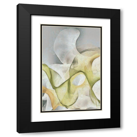 Excursion I Black Modern Wood Framed Art Print with Double Matting by Saunders, Alonzo