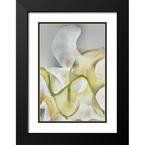 Excursion I Black Modern Wood Framed Art Print with Double Matting by Saunders, Alonzo