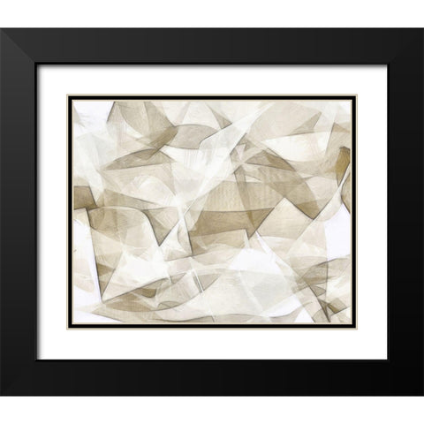 Mindfulness II Black Modern Wood Framed Art Print with Double Matting by Saunders, Alonzo