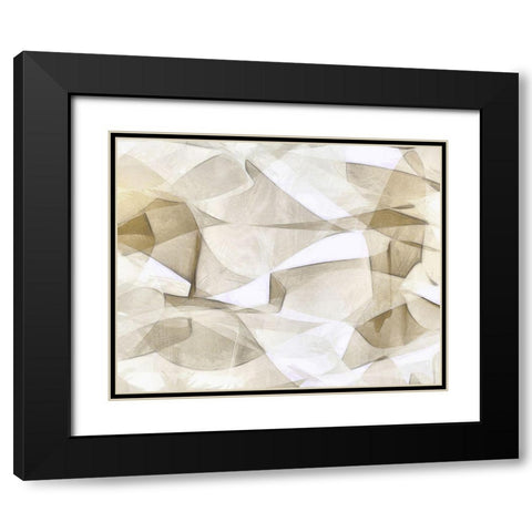 Mindfulness III Black Modern Wood Framed Art Print with Double Matting by Saunders, Alonzo