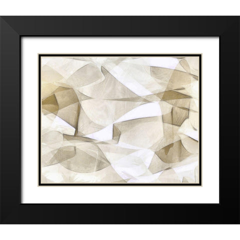 Mindfulness III Black Modern Wood Framed Art Print with Double Matting by Saunders, Alonzo