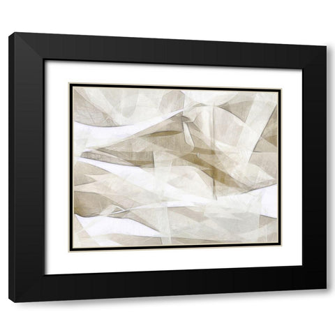 Mindfulness IV Black Modern Wood Framed Art Print with Double Matting by Saunders, Alonzo
