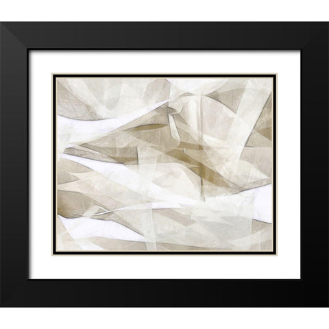 Mindfulness IV Black Modern Wood Framed Art Print with Double Matting by Saunders, Alonzo