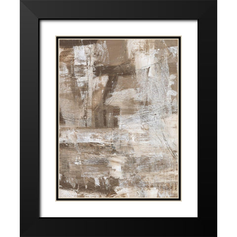 Bronzed II Black Modern Wood Framed Art Print with Double Matting by Moore, Regina