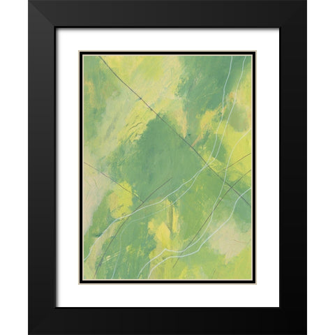 Heartland I Black Modern Wood Framed Art Print with Double Matting by Moore, Regina