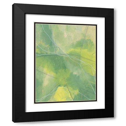 Heartland II Black Modern Wood Framed Art Print with Double Matting by Moore, Regina