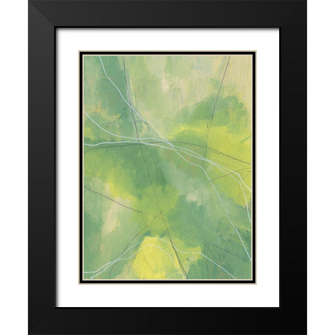Heartland II Black Modern Wood Framed Art Print with Double Matting by Moore, Regina