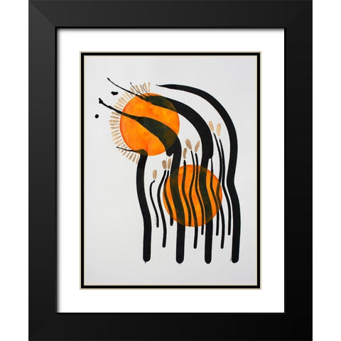 You Shouldnt Have Black Modern Wood Framed Art Print with Double Matting by Gianni, Katie