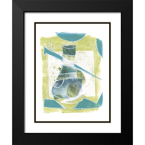 Jubilee Jugs VI Black Modern Wood Framed Art Print with Double Matting by Combs, Joyce
