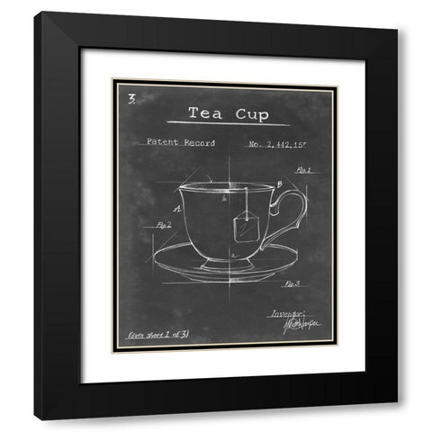 Morning Routine I Black Modern Wood Framed Art Print with Double Matting by Harper, Ethan