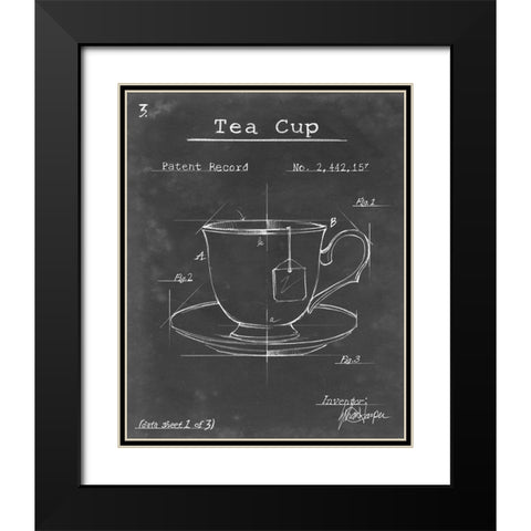 Morning Routine I Black Modern Wood Framed Art Print with Double Matting by Harper, Ethan