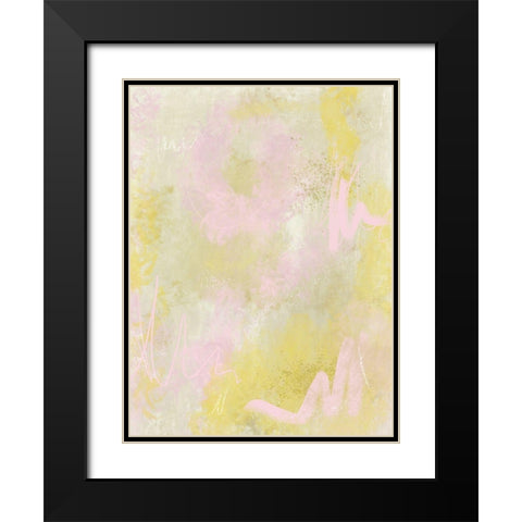 Lilys Laugh I Black Modern Wood Framed Art Print with Double Matting by Sizemore, Natalie