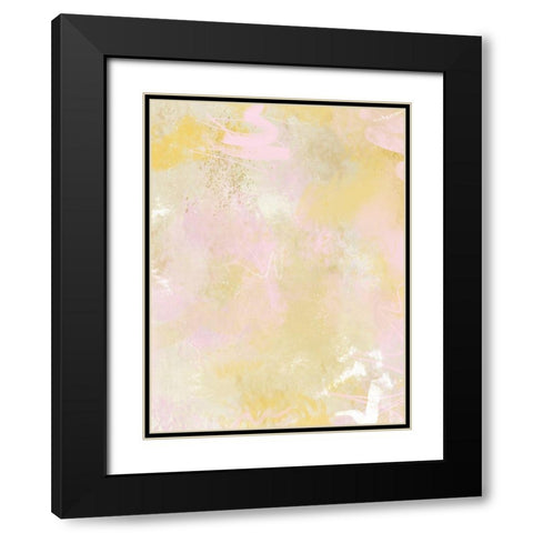 Lilys Laugh II Black Modern Wood Framed Art Print with Double Matting by Sizemore, Natalie