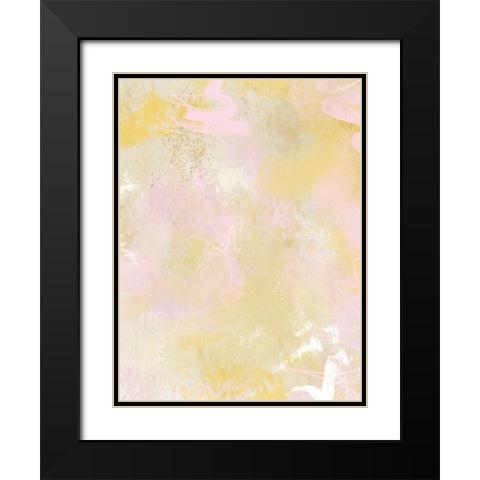 Lilys Laugh II Black Modern Wood Framed Art Print with Double Matting by Sizemore, Natalie