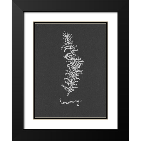 Scent Garden I Black Modern Wood Framed Art Print with Double Matting by Sizemore, Natalie