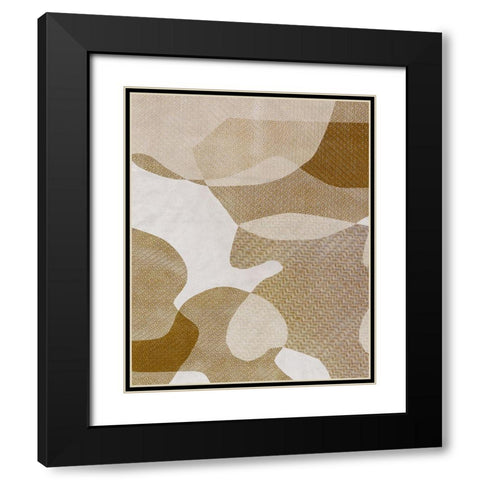 Texture Desert I Black Modern Wood Framed Art Print with Double Matting by Sizemore, Natalie