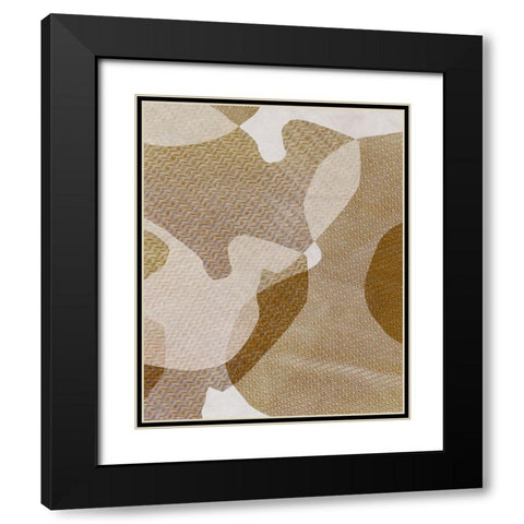 Texture Desert II Black Modern Wood Framed Art Print with Double Matting by Sizemore, Natalie