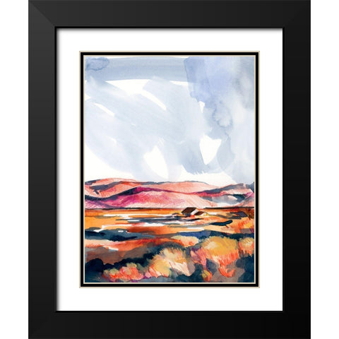 Chromatic Landscapes I Black Modern Wood Framed Art Print with Double Matting by Parker, Jennifer Paxton