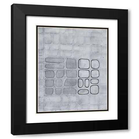 Lumen Colour II Black Modern Wood Framed Art Print with Double Matting by Lam, Vanna