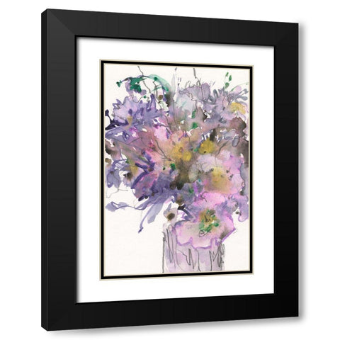 All that Glitters I Black Modern Wood Framed Art Print with Double Matting by Dixon, Samuel