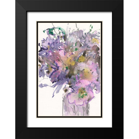 All that Glitters I Black Modern Wood Framed Art Print with Double Matting by Dixon, Samuel