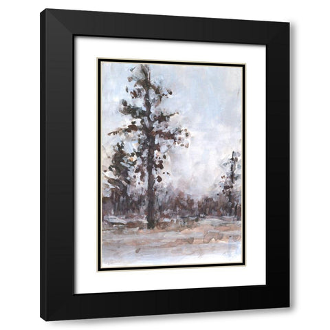 Vintage Tree Moment I Black Modern Wood Framed Art Print with Double Matting by Dixon, Samuel