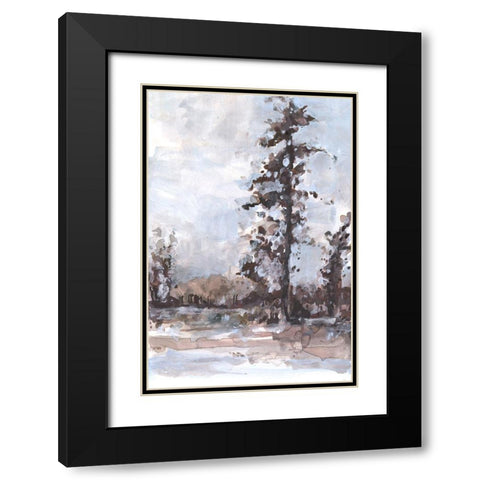 Vintage Tree Moment II Black Modern Wood Framed Art Print with Double Matting by Dixon, Samuel
