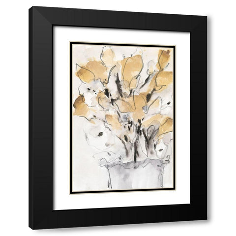 Seasonal Gatherings I Black Modern Wood Framed Art Print with Double Matting by Dixon, Samuel