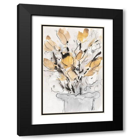 Seasonal Gatherings II Black Modern Wood Framed Art Print with Double Matting by Dixon, Samuel