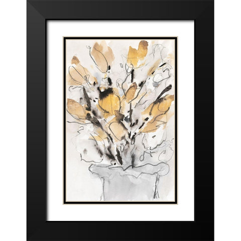 Seasonal Gatherings II Black Modern Wood Framed Art Print with Double Matting by Dixon, Samuel