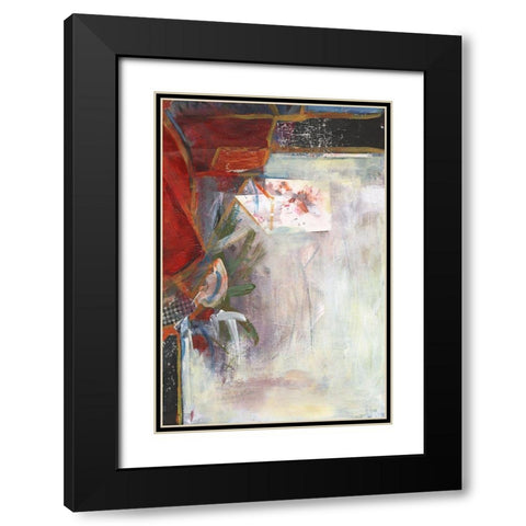 City Life III Black Modern Wood Framed Art Print with Double Matting by Combs, Joyce