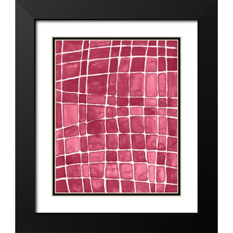 Square Bluff III Black Modern Wood Framed Art Print with Double Matting by Moore, Regina