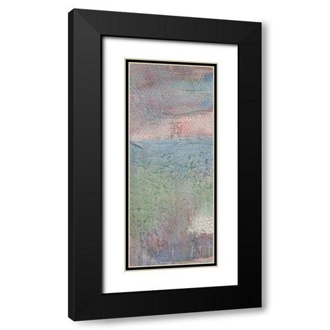 Cotton Candy Dream I Black Modern Wood Framed Art Print with Double Matting by Kaelber, Renee