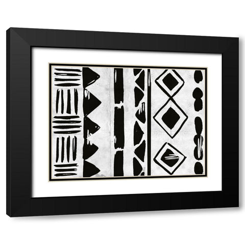 Becoming One IV Black Modern Wood Framed Art Print with Double Matting by Wang, Melissa