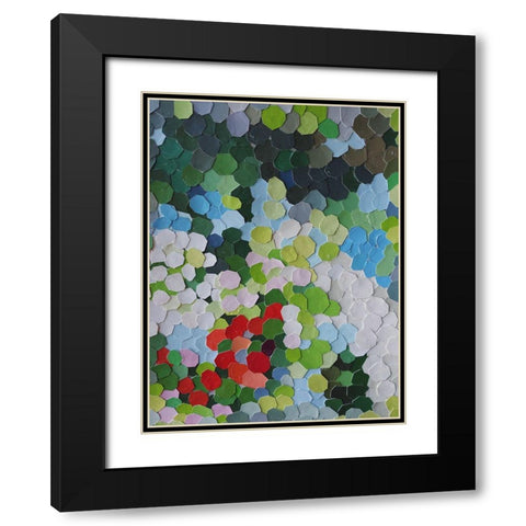 Santa Barbara Black Modern Wood Framed Art Print with Double Matting by Good, Coco
