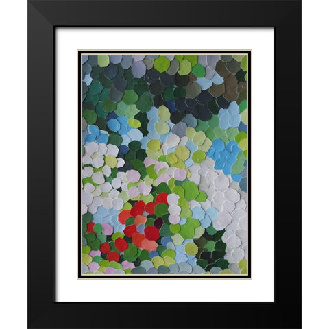 Santa Barbara Black Modern Wood Framed Art Print with Double Matting by Good, Coco