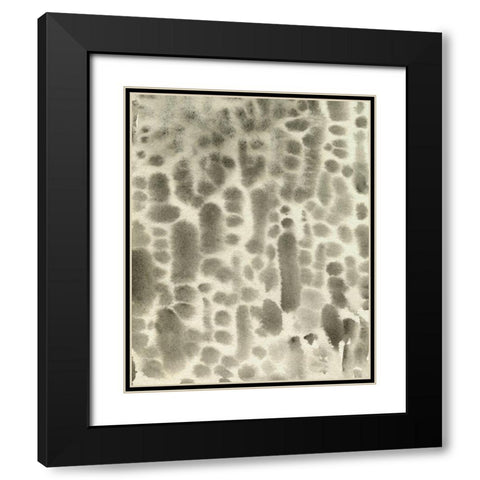 Watercolor Metric I Black Modern Wood Framed Art Print with Double Matting by Caroline, Emma