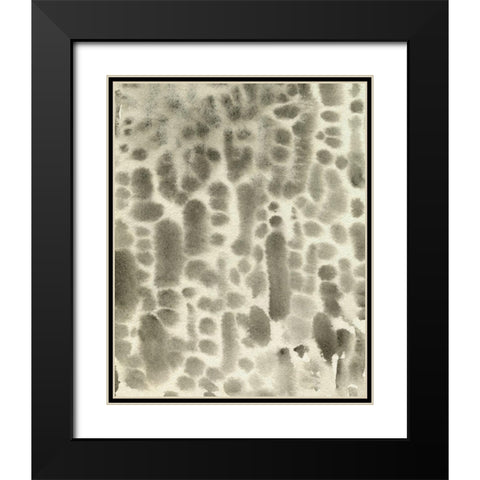 Watercolor Metric I Black Modern Wood Framed Art Print with Double Matting by Caroline, Emma