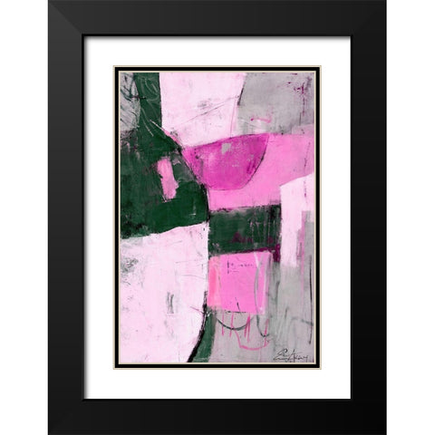 Party Mixer I Black Modern Wood Framed Art Print with Double Matting by Ashley, Erin