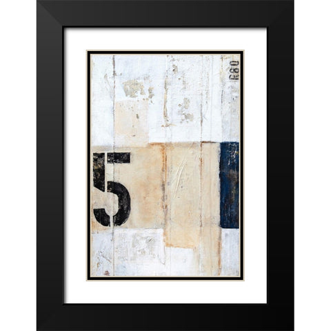 5th Row Black Modern Wood Framed Art Print with Double Matting by Ashley, Erin