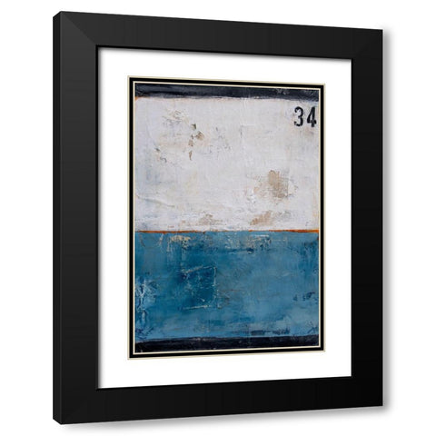 Take 34 Black Modern Wood Framed Art Print with Double Matting by Ashley, Erin