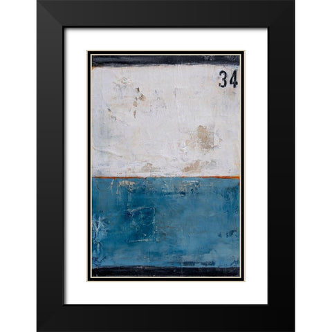 Take 34 Black Modern Wood Framed Art Print with Double Matting by Ashley, Erin