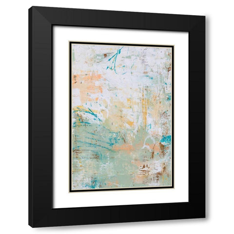 Island Jungle Black Modern Wood Framed Art Print with Double Matting by Ashley, Erin